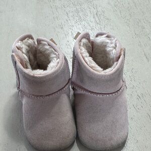 UGG Light Pink Kids Slippers